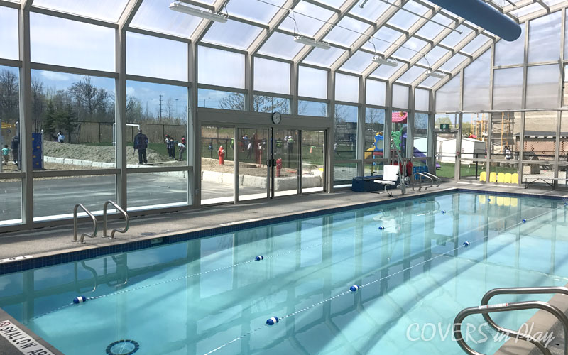 enclosed pool