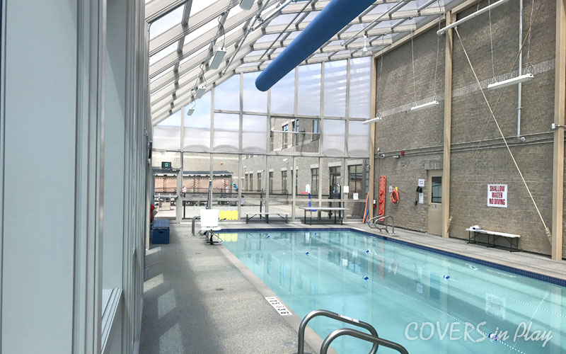 enclosed pool