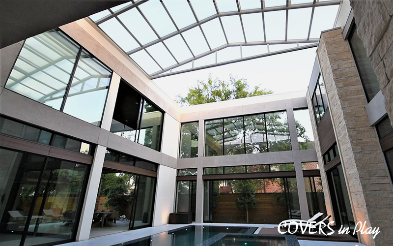 automatic pool enclosures